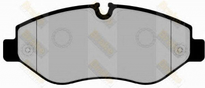 BRAKE ENGINEERING pa1701 -  Комплект тормозных колодок, дисковый тормоз
